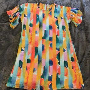Gymboree size 12 watercolor dress
